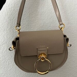 Chloe tan/beige shoulder bag